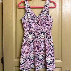 Fun printed dress!